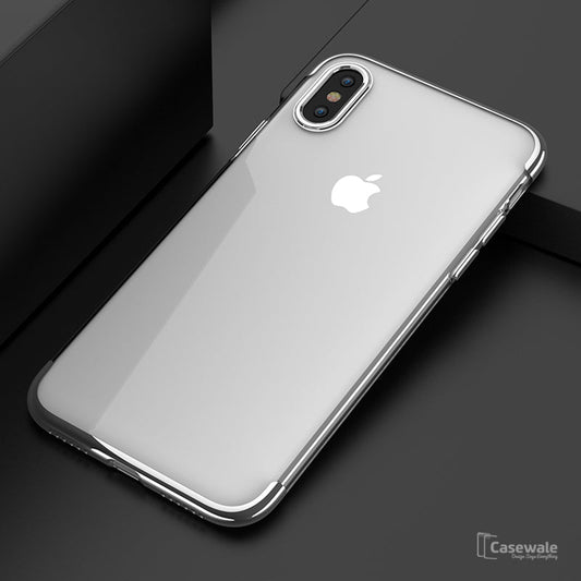 Full Coverage Ultra-Thin Protective Transparent Case  for iPhone X