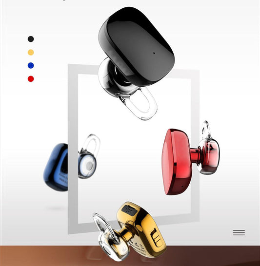 Mini Wireless Bluetooth Earphone for iPhone Ear Stereo Earpiece Headset With Mic