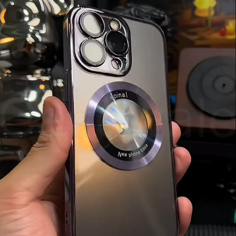 iPhone 14 Series Camera Lens Protector Transparent Magsafe Case