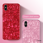 Luxury Marble Pattern Tempered Glass Case For Apple iPhone X