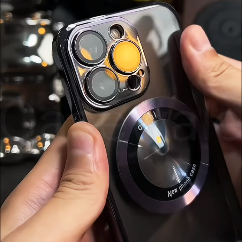 iPhone 13/14 Series Camera Lens Protector Transparent Magsafe Case
