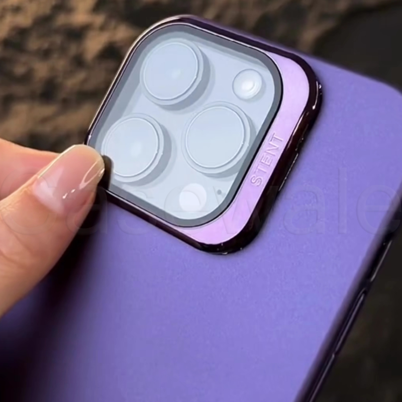 iPhone 13 Series Camera Lens Protector Solid kickstand Case