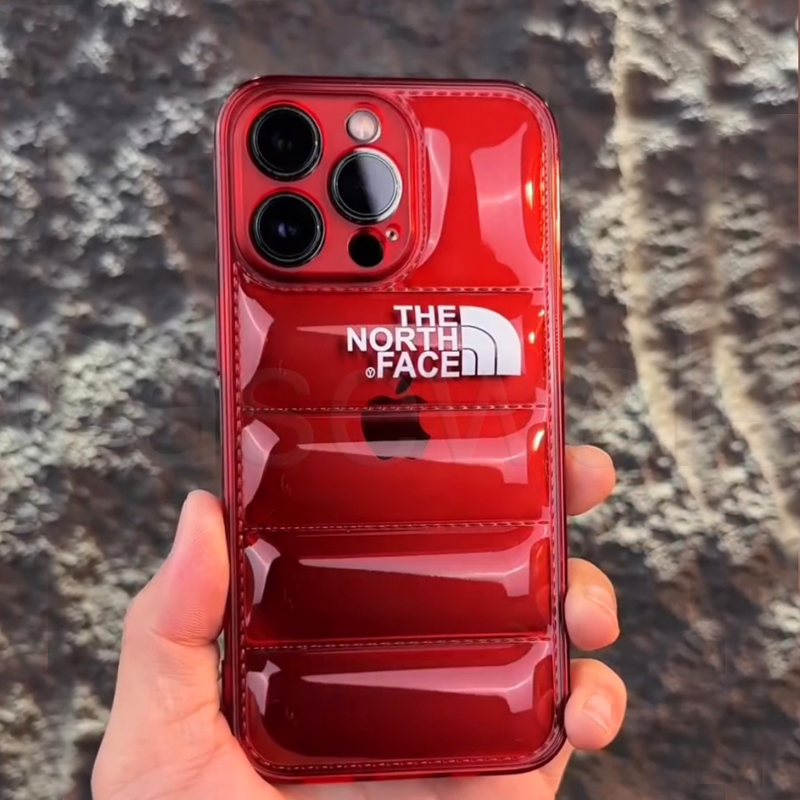 iPhone 13 Series Luxury North Face Puffer Phone Case