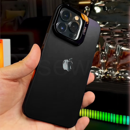 iPhone 14 Series Camera Lens Protector Solid kickstand Case