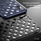 Luxury Grid Weave Hollow Ultra Thin Case for iPhone X