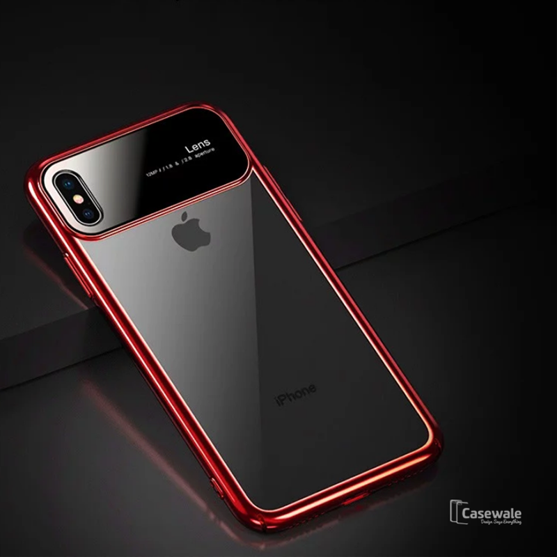 New Edition Luxury Lens Case For iPhone X
