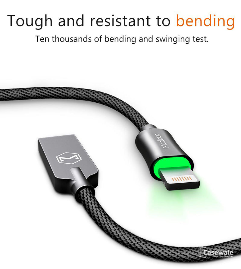 Original MCDODO Lightning Bolt Charging USB Cable