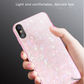 Luxury Marble Pattern Tempered Glass Case For Apple iPhone X