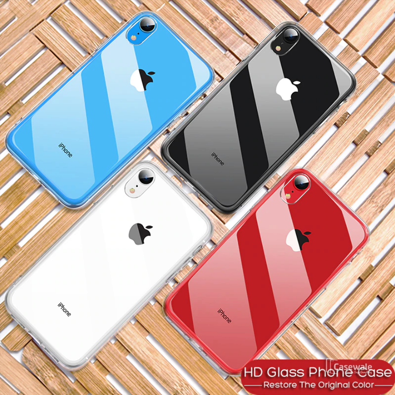 Luxury Shockproof Bumper Transparent Silicone Phone Case For iPhone X