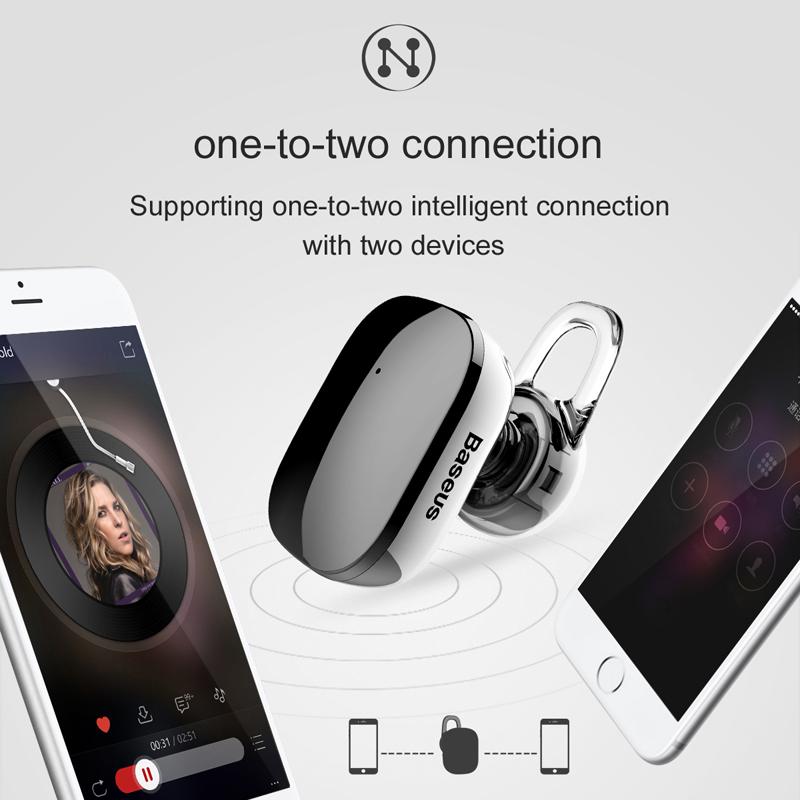 Mini Wireless Bluetooth Earphone for iPhone Ear Stereo Earpiece Headset With Mic