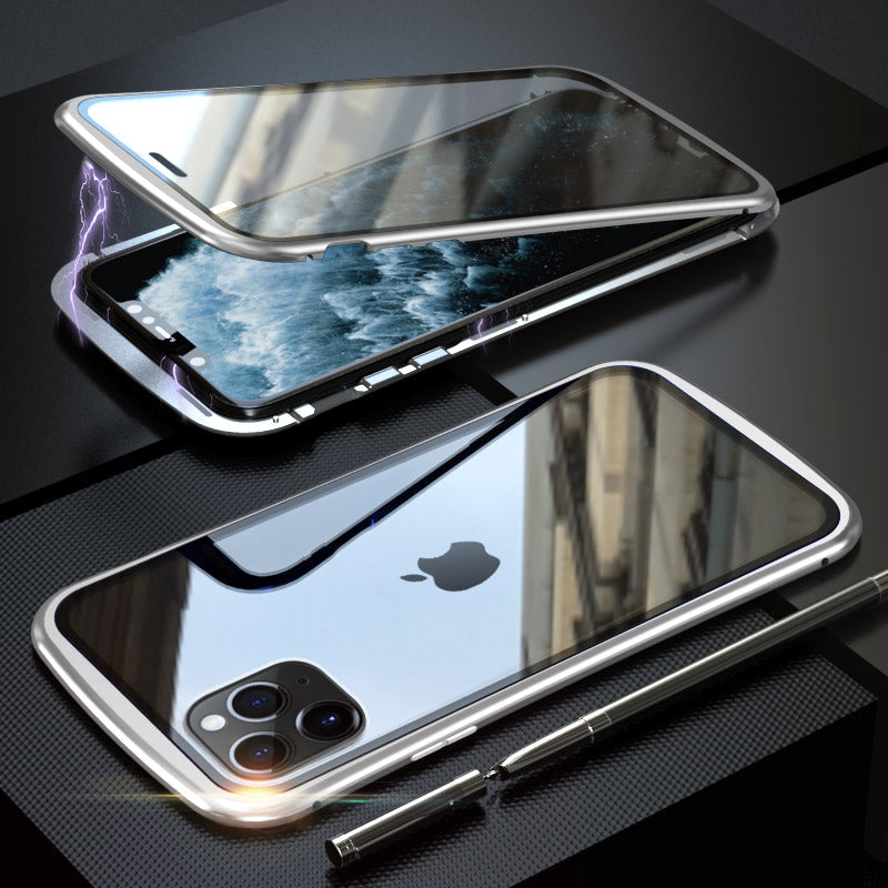 Double Sided Magnetic Glass Case for iPhone 12 Series