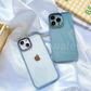 iPhone 14 Series Gradient Metal Camera Ring Protection Case