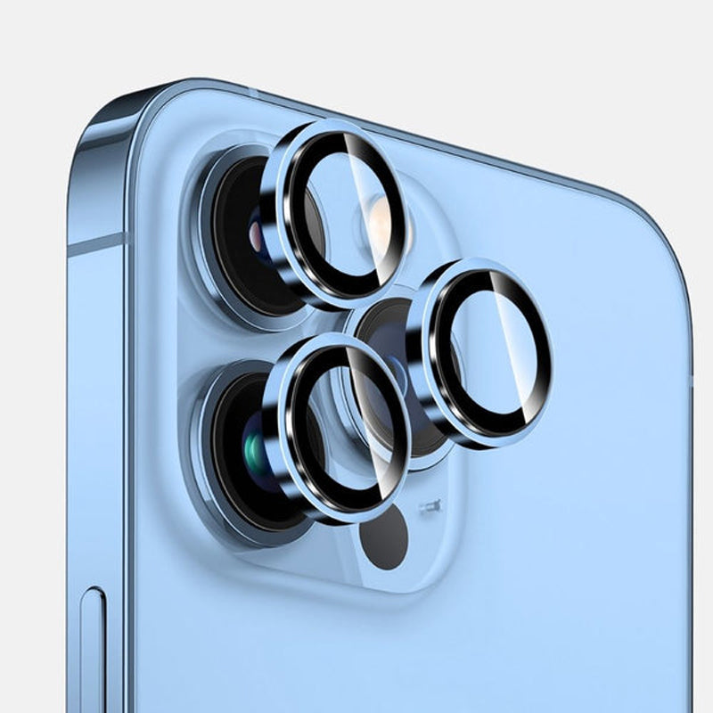 iPhone 14 Series Camera Protection 3D Metal Ring
