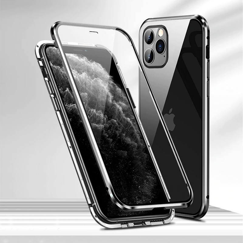 Double Sided Magnetic Glass Case for iPhone 11 Series