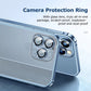 iPhone 14 Series Metal Lock Bumper Case with Lens Ring Protection