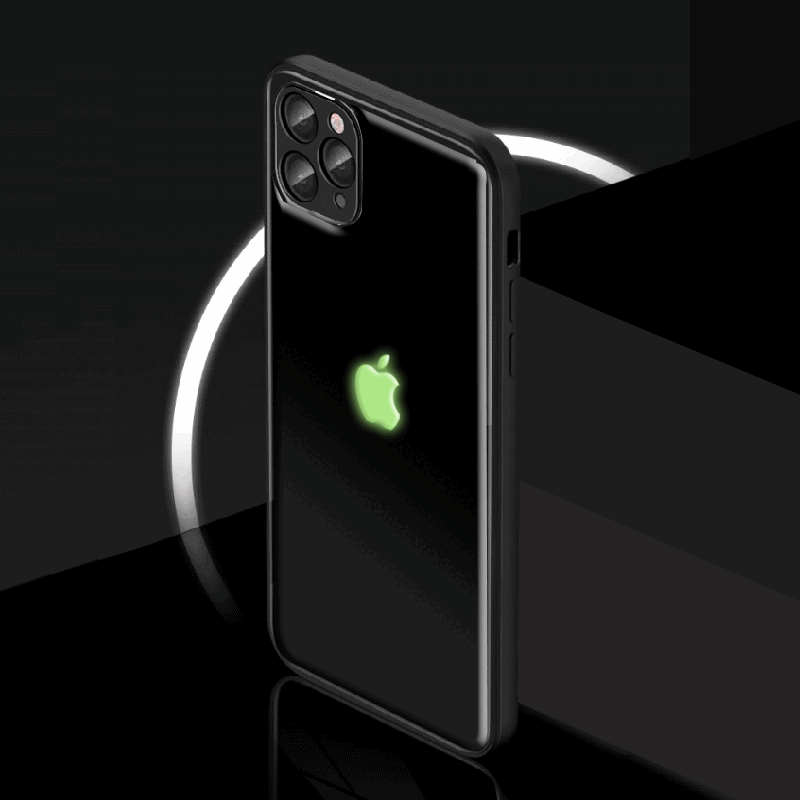 iPhone 13 Series Radium Glow Light Illuminated Logo 3D Case