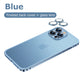 iPhone 14 Series Metal Lock Bumper Case with Lens Ring Protection