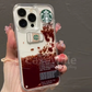 iPhone 13 Series Float Starbucks Shiny Flow Liquid Coffee Case